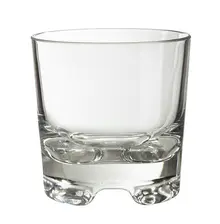 G.E.T - Roc N' Roll 9 oz Clear SAN Plastic Rocks Glass (24 Per Case) - SW-1423-1-SAN-CL