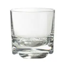 G.E.T - Roc N' Roll 10 oz Clear SAN Plastic Rocks Glass (24 Per Case) - SW-1429-1-SAN-CL
