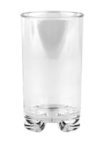 G.E.T - Roc N' Roll 5 oz Clear SAN Plastic Juice Glass (24 Per Case) - SW-1443-1-CL