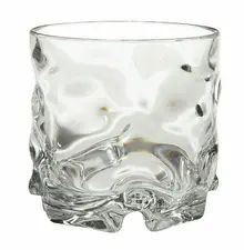 G.E.T - L7 9 oz Clear SAN Plastic Rocks Glass (24 Per Case) - SW-1439-1-CL