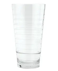 G.E.T - Cirq  20 oz Clear SAN Plastic Stackable Beverage Glass (24 Per Case) - SW-1720-CL