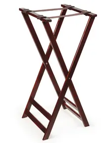 G.E.T - 38" Hardwood Tray Stand - TSW-105
