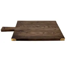 G.E.T - Taproot 13" x 9.5" Ash Wood Rectangular Serving Board W/ Handle (6 Per Case) - WD-2-ASH