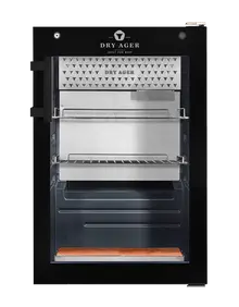 Dry Ager - 44 lb UX 750 Pro S Black Dry Aging Cabinet - UX0750PSP