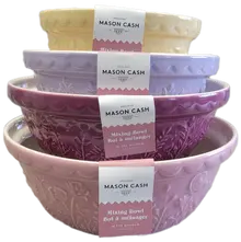 Mason Cash - 4 PC In the Meadow Mixing Bowl Set