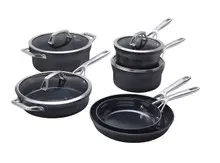 Zwilling - Motion Ceramic 10 Piece Non-Stick Aluminum Cookware Set - 1033179