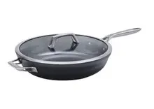 Zwilling - Motion Ceramic 4.7 L Non-Stick Aluminum Deep Saute Pan W/ Lid - 1033181