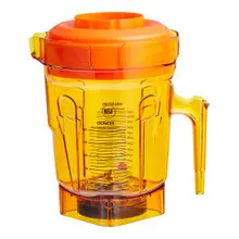 Vitamix Commercial - 40 oz Orange Accelerate Container for Quick & Quiet Blender - 71775