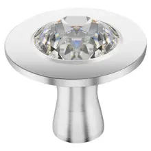 Staub - Stainless Steel Round Knob W/ Crystal by Swarovski - 1031072