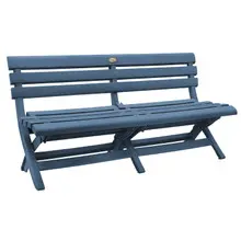 Grosfillex - Barn Blue Westport Bench - US449747