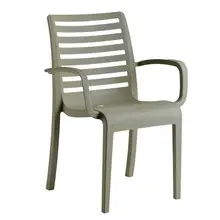 Grosfillex - Astoria Forest Green Armchair (16 Pack) - UT945818