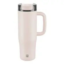 Zwilling - Thermo Plus 0.9 L Pink Tumbler W/ Straw - 1034343