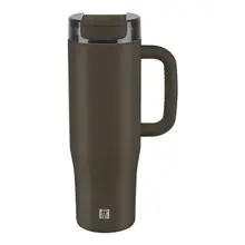 Zwilling - Thermo Plus 0.9 L Chocolate Tumbler W/ Straw - 1034743