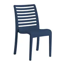 Grosfillex - Astoria Navy Sidechair (4 Pack) - UT947056