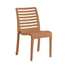 Grosfillex - Astoria Teakwood Sidechair (4 Pack) - UT947008