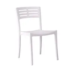 Grosfillex - Vogue Glacier White Sidechair (16 Pack) - US637096