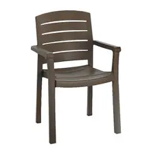 Grosfillex - Acadia Bronze Armchair (4 Pack) - US119037