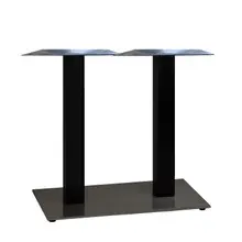 Grosfillex - Gamma 16" x 28" Dining Height Lateral Table Base - US505017