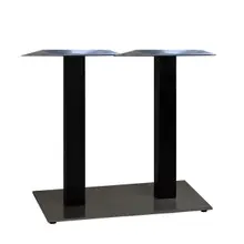 Grosfillex - Gamma 16" x 28" Bar Height Lateral Table Base - US506017