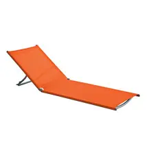Grosfillex - Jamaica Beach Orange Universal Replacement Sling for Chaise Lounge - US783019