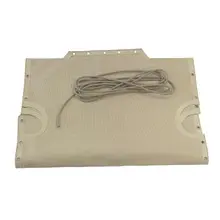 Grosfillex - Natural Replacement Sling for Chaise Lounge (Set of 15) - US990551