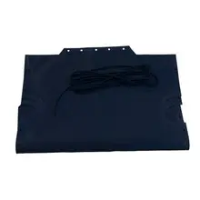 Grosfillex - Navy Replacement Sling for Chaise Lounge (Set of 15) - US991056