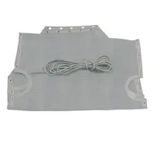 Grosfillex - Ash Replacement Sling for Chaise Lounge (Set of 15) - US991763