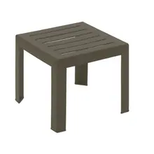 Grosfillex - Bahia Bronze 16" x 16" Low Table - CT052037