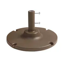 Grosfillex - 35 lb Bronze Umbrella Base w/ 10" Stem - US600637