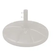 Grosfillex - White Resin Umbrella Base w/ Filling Cap - US602104
