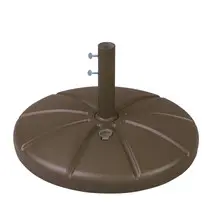 Grosfillex - Bronze Resin Umbrella Base w/ Filling Cap - US602137