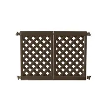 Grosfillex - Brown 2 Panel Fence Section - US962423