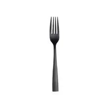 Folio - 6.8" Bryce Black Stainless Steel Dessert / Salad Fork (12 Per Case) - 5762SX023
