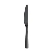 Folio - 9.25" Bryce Black Stainless Steel Dinner Knife (12 Per Case) - 5762SX042