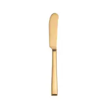 Folio - 7" Hartman Brushed Gold Stainless Steel Butter Knife (12 Per Case) - 5765SX045