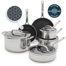 GreenPan - Spectra Hybrid 10PC Thermobond Non-Stick Cookware Set