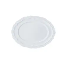 Folio - 9" x 6.75" Adelina Porcelain Oval Rim Platter (24 Per Case) - 6252FP818