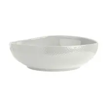 Folio - 3.75 Qt Alpha Ceram Buffet White Serving Bowl (4 Per Case) - 6958E6131