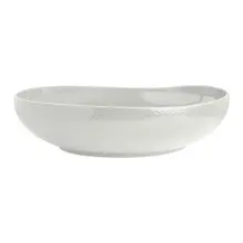 Folio - 5 Qt Alpha Ceram Buffet White Serving Bowl (4 Per Case) - 6958E6132