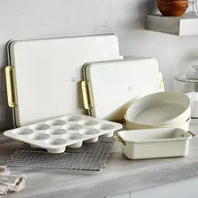 GreenPan - Reserve Cream 7 Piece Non-Stick Bakeware Set