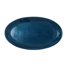 Folio - 17.3" x 9.8" Jaxson Navy Oval Platter - 7770ER217