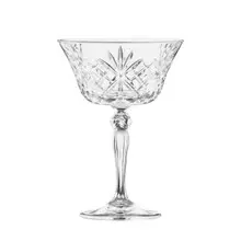 RCR Crystal - 8.75 oz Melodia Crystal Champagne Coupe Glass (12 Per Case) - 670RCR361