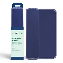 Earthly Co - Ocean Blue Notpaper Towels (10 Pack)