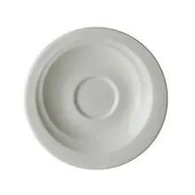 Royal Porcelain - 6.25" Tyfoon White Coffee & Tea Cup Saucer (36 Per Case) - 41145ST1230