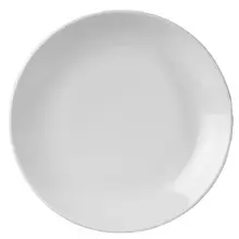 Royal Porcelain - 11.5" Tahara White Coupe Plate (12 Per Case) - 61103ST0401