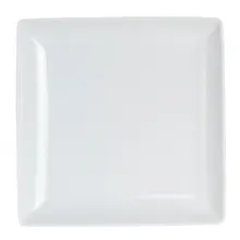 Royal Porcelain - 9.3" x 9.3" Tahara White Square Plate (12 Per Case) - 61103ST0419