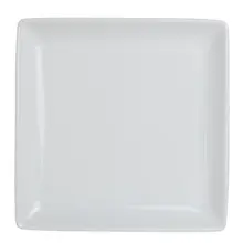 Royal Porcelain - 7.6" x 7.6" Tahara White Square Plate (24 Per Case) - 61103ST0420