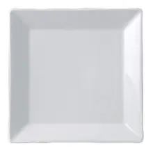 Royal Porcelain - 8.5" x 8.5" Tahara White Square Plate (24 Per Case) - 61103ST0421