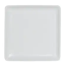 Royal Porcelain - 5.6" x 5.6" Tahara White Square Plate (24 Per Case) - 61103ST0422