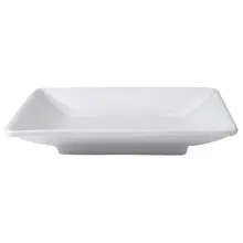 Royal Porcelain - 2 oz Tahara White Rectangle Sauce Dish (72 Per Case) - 61103ST0450